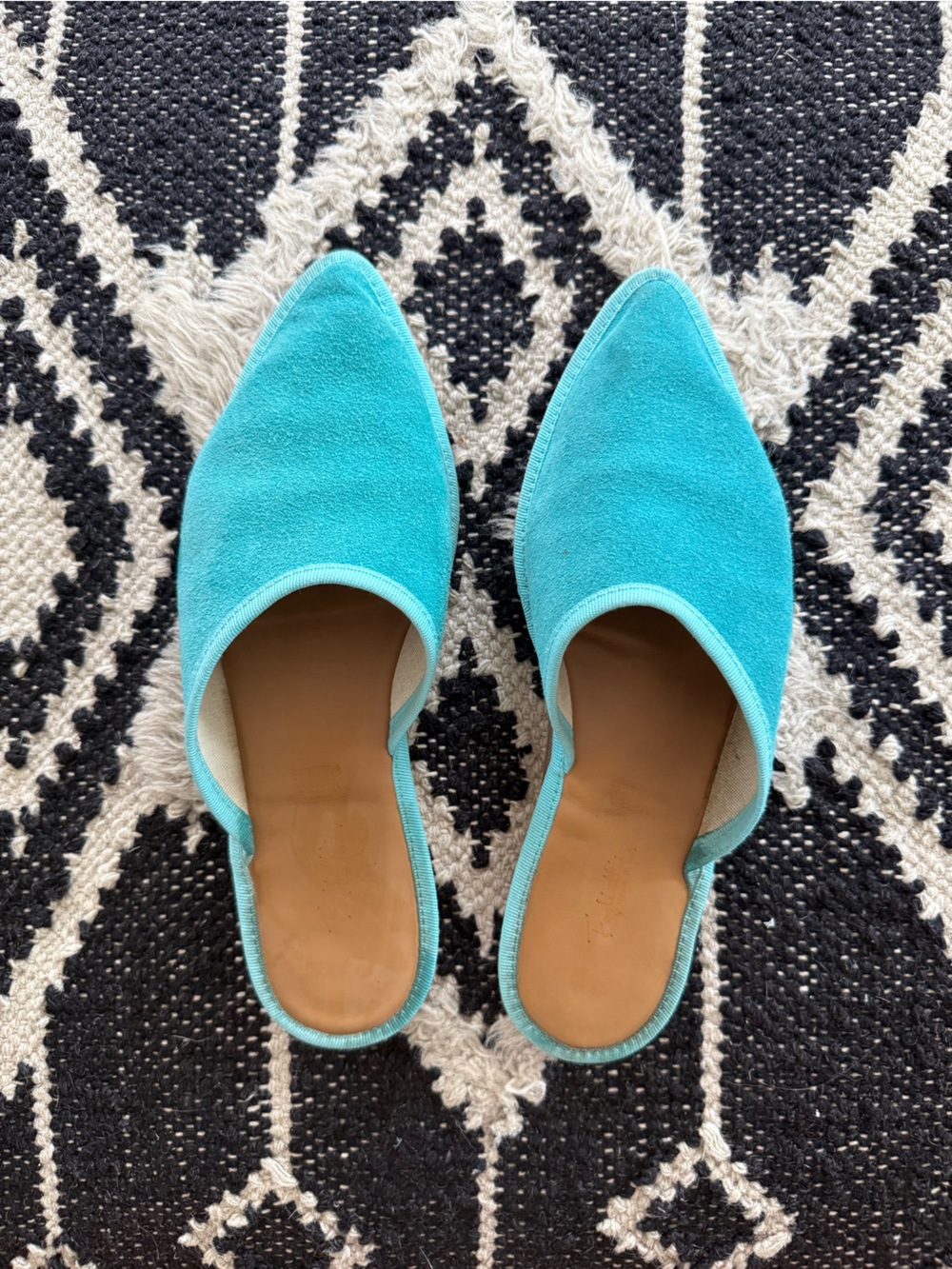 Italian Suede Mule